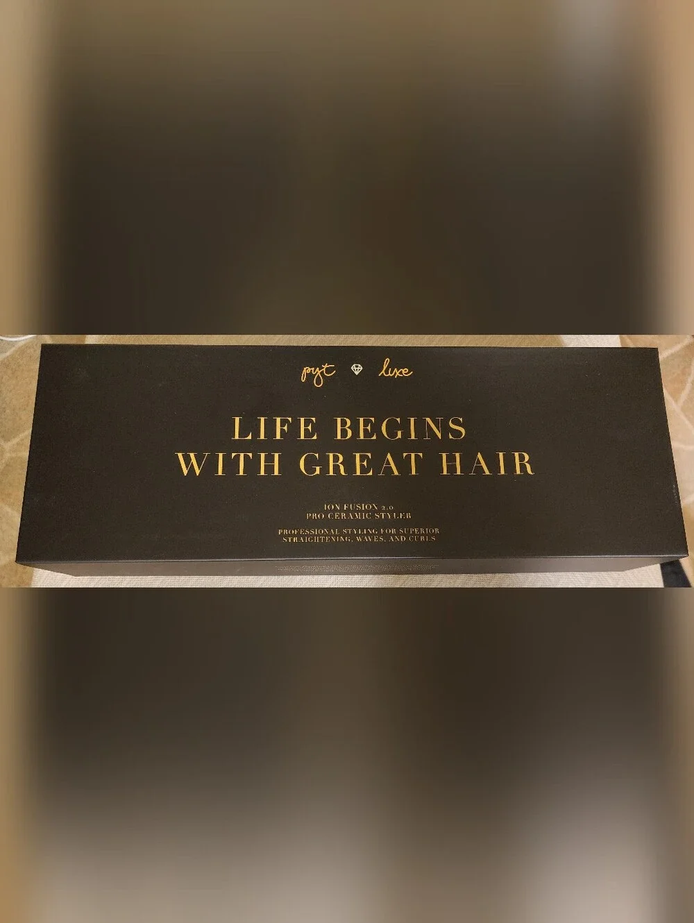 Luxe Red Hair Straightener Flat Iron